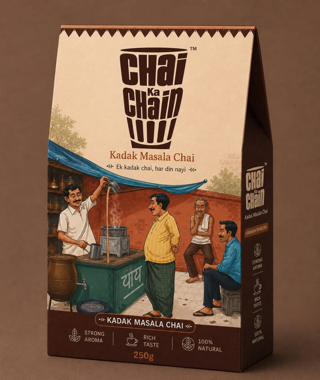 Kadak Masala tea pack