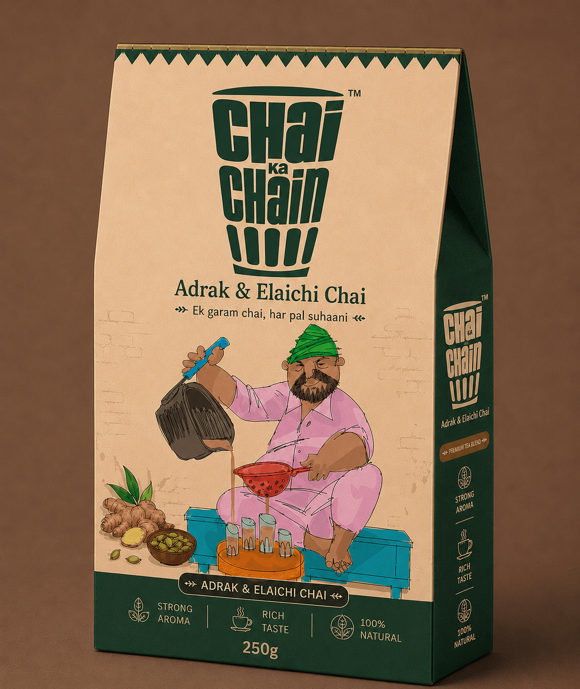 Adrak & Elaichi Chai